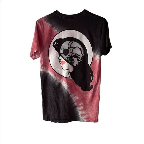 Never Made Half Face Tie-Dye Tee - Picture 1 of 6